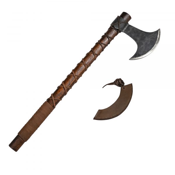 Viking Axe with leather Sheath